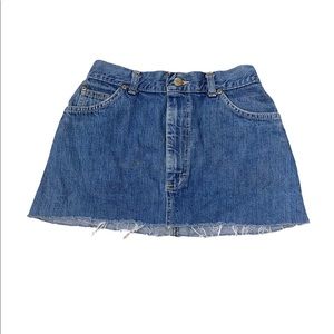 Girl’s Denim L.L. Bean Skirt